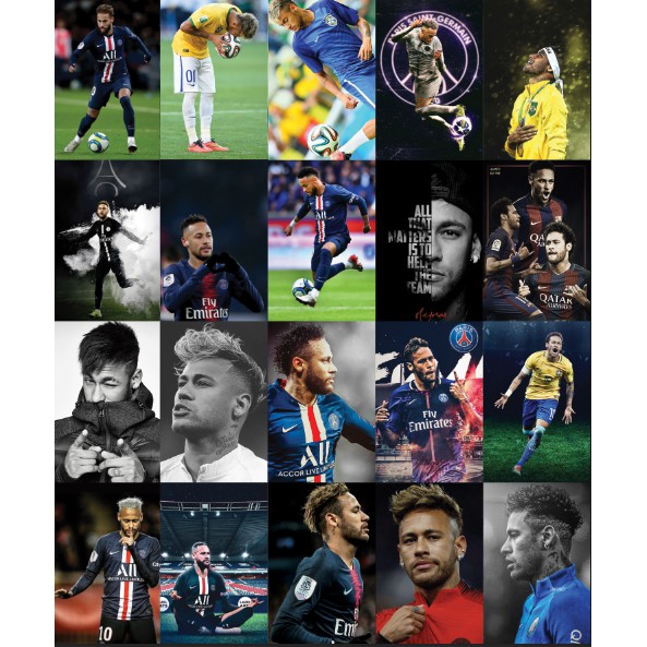 20 ảnh decal dán tường Neymar