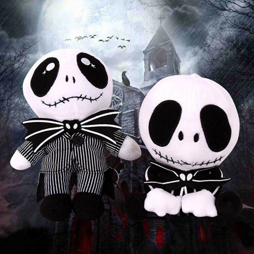 Thú Nhồi Bông Hình Jack Skellington Trong Phim Đêm Kinh Hoàng Trước Giáng Sinh