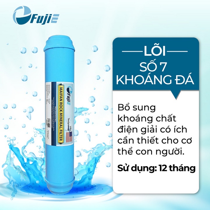 Lõi lọc nước số 7 RO Fujie - Khoáng Đá Mineral