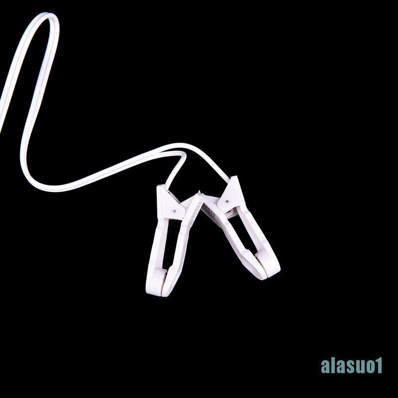 (Hàng Mới Về) Dây Điện Tĩnh Điện Với 2 Đầu Kẹp Cho Massage Tensuo1 2.5mm