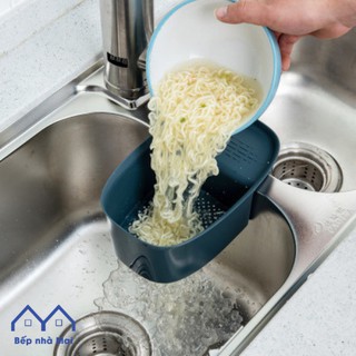 GIỎ ĐA NĂNG TREO BỒN RỬA BÁT, RỔ NHỰA, RỔ LỌC RÁC BỒN RỬA
