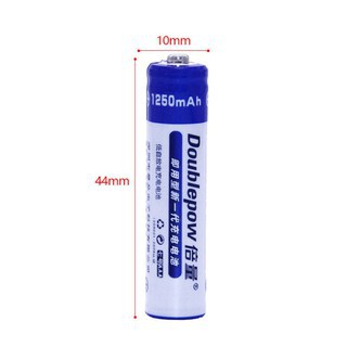 PIN AAA ( PIN ĐŨA ) Doublepow 1250mAh - Hàng chính hãng dung lượng thực