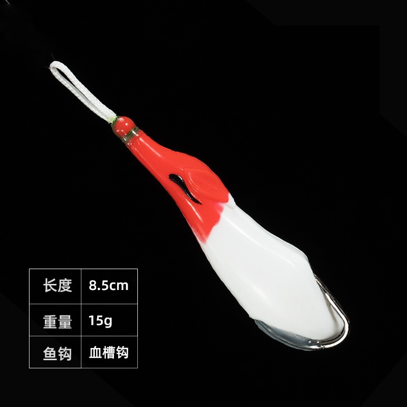 1 Mồi Câu Cá Hình Ếch Mềm Mại Kích Thước 8.5cm 15g Mắt Ếch 3D Mồi câu phát sáng