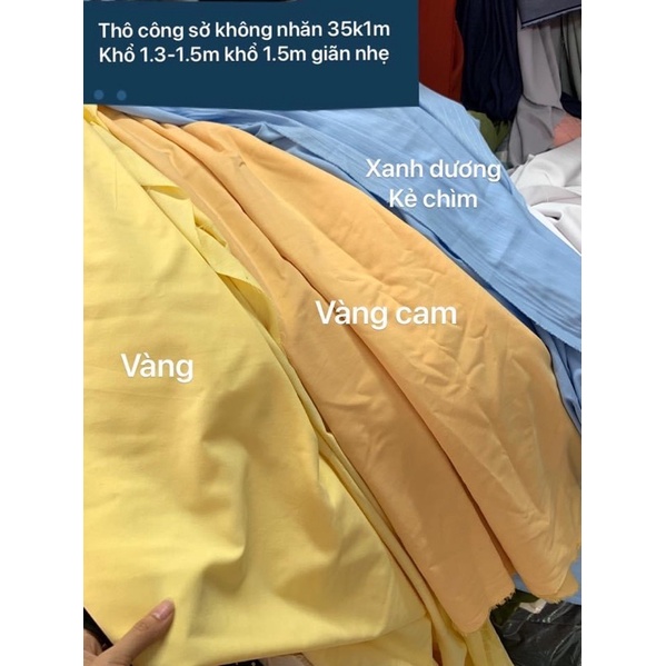 Vải Thô Quần kẻ chìm -THÔ DÀY MAY ÁO VÁY KHÔNG CẦN LÓT VẢI GIÃN NHẸ -ÍT NHĂN VỪA VẶN