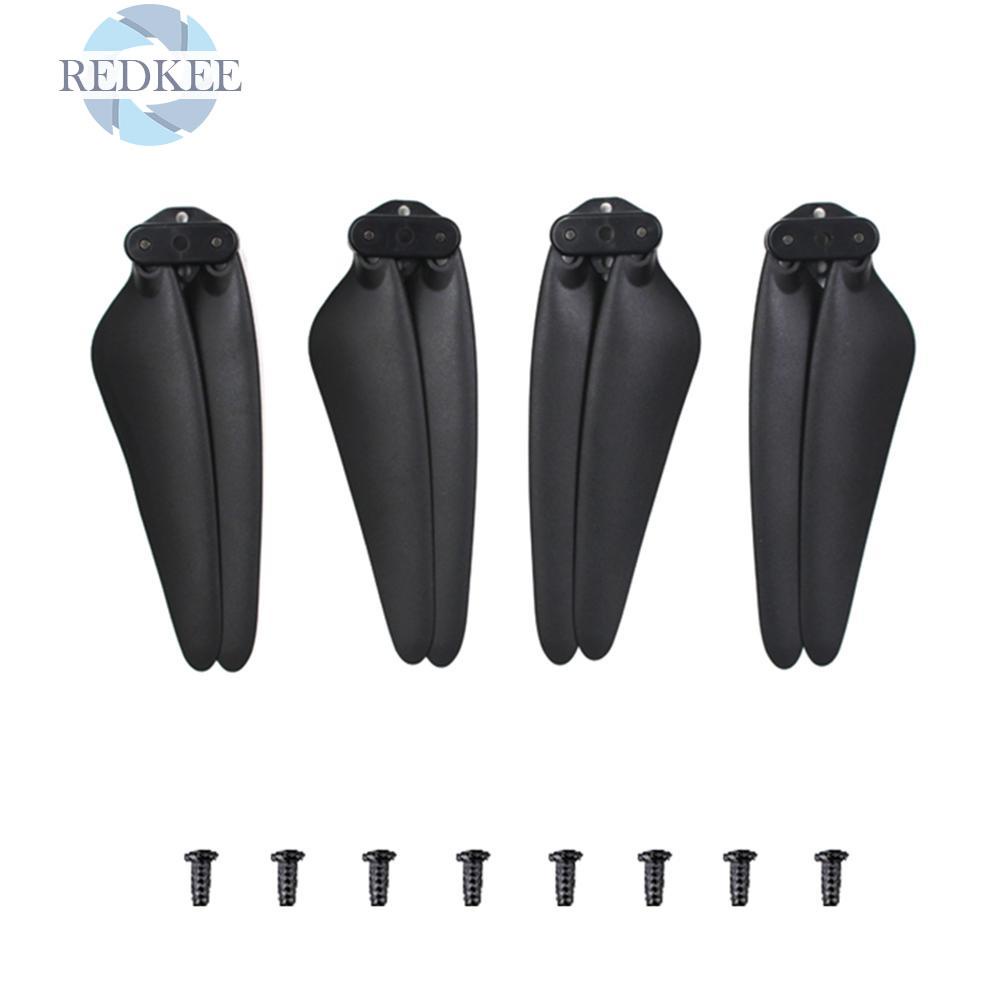 Redkee 4pcs CW/CCW Propeller Props Blade RC Quadcopter Spare Parts for SG906 Drone