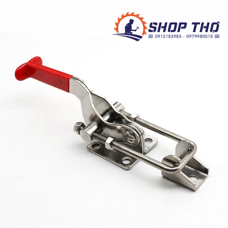 Sập nhanh GH431 sắt mạ và INOX 304 tay cầm chữ T