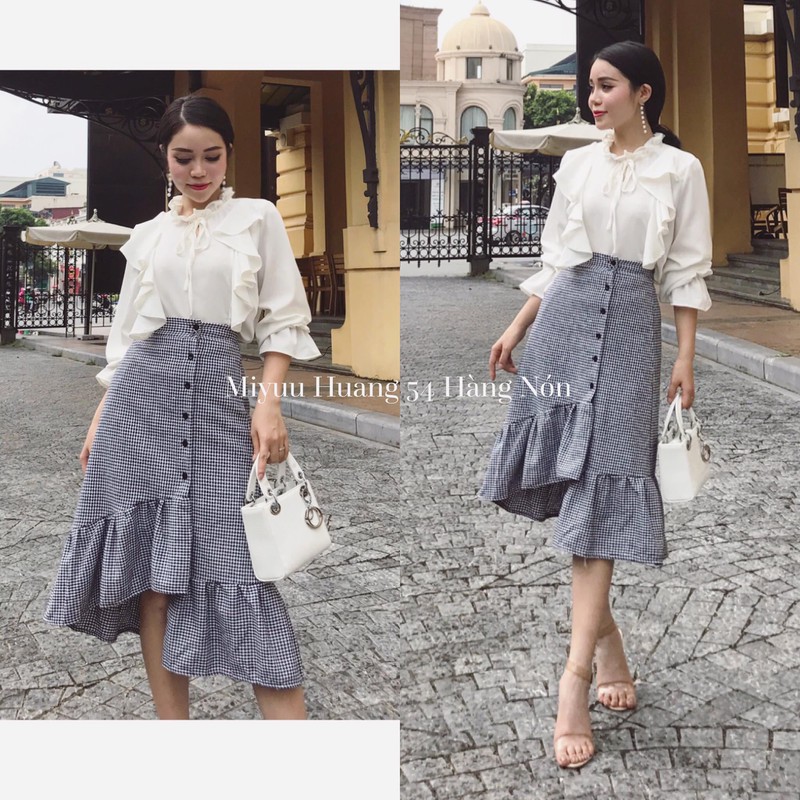 Váy xòe tôn eo thần thánh