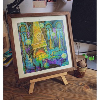 Hogwarts Houses Art Print with frame | Tranh in 4 Nhà kèm khung