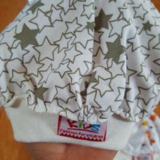 Mũ thóp cotton cho bé sơ sinh, mũ sơ sinh