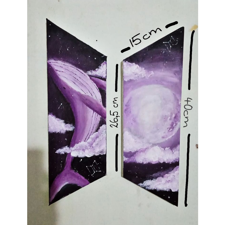 Khung thiết kế theo logo của BTS