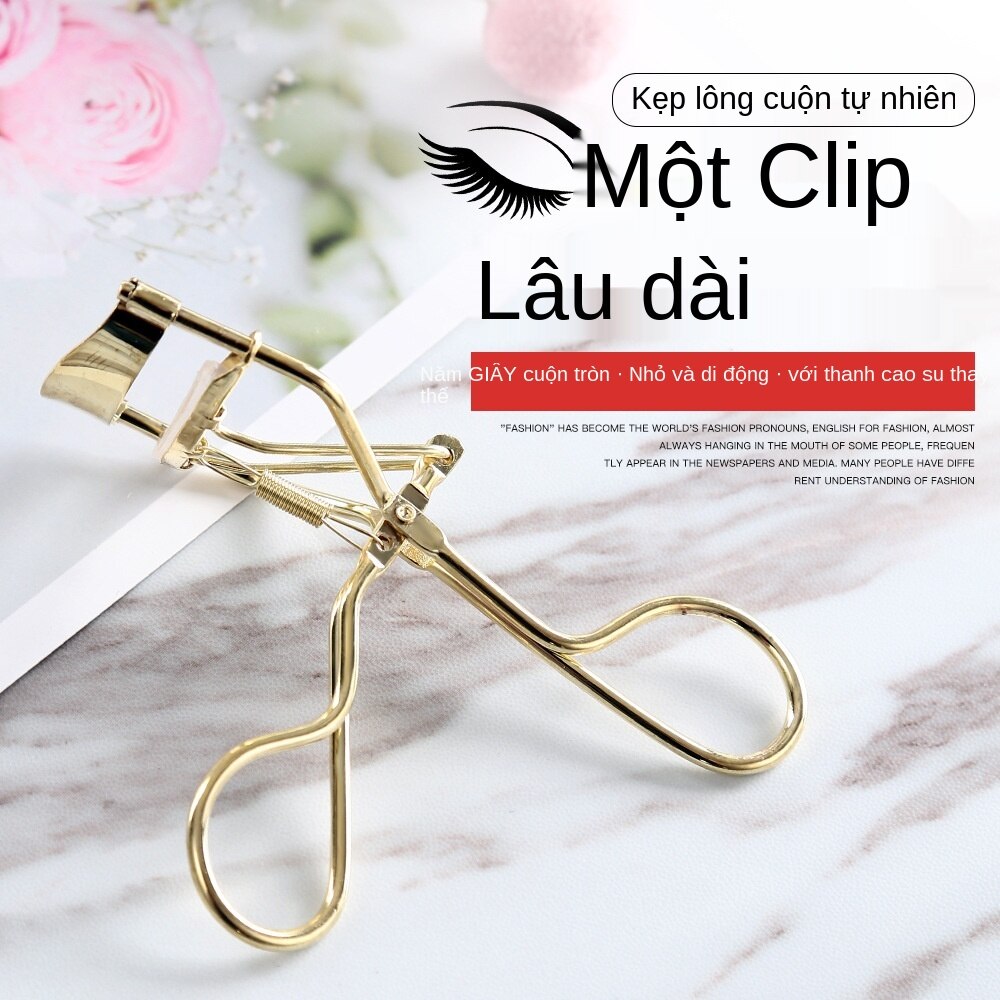 Lâu Dài Quăn Eyelash Curler Dụng Cụ Làm Đẹp Di Động Lông Mi Clip