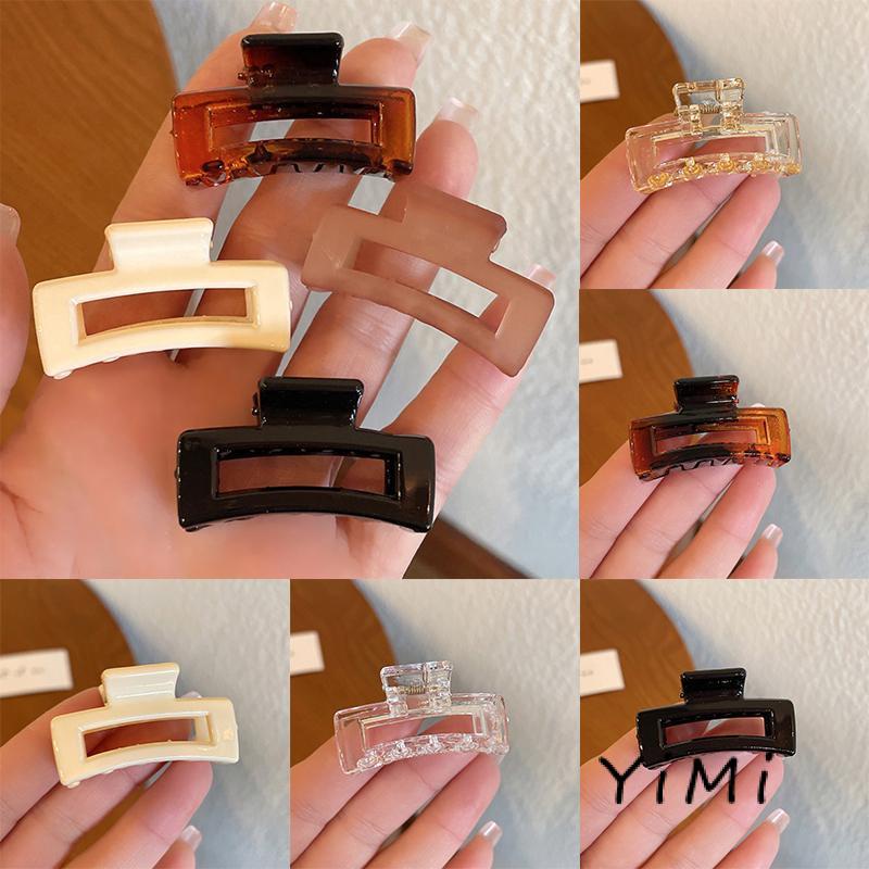 Kẹp Tóc Càng Cua Mini Trơn Màu Đơn Giản Hàn Quốc Dành Cho Nữ