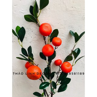Cành quýt giả -cành trang trí tết