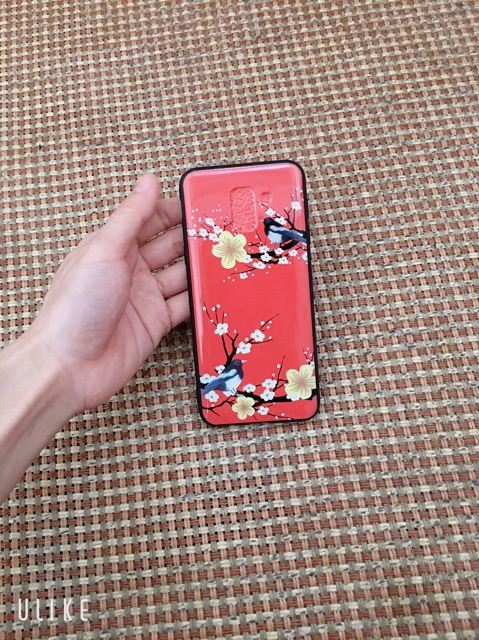 Ốp Sam sung J6 (2018) Hoa mai vàng