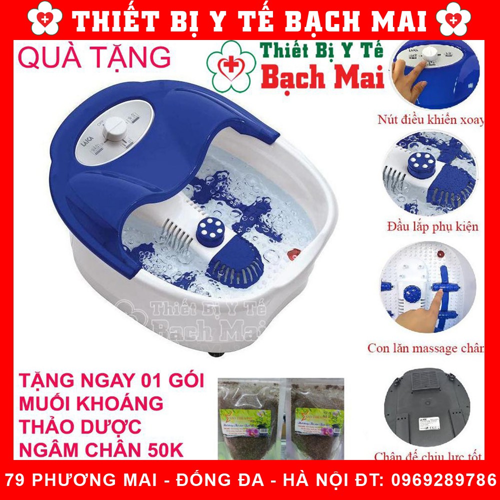 [Quà Tặng] Bồn Ngâm Chân Massage Laica PC1301 Ytali