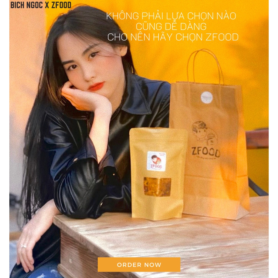 Cơm cháy lắc khô gà 200g ZFOOD đồ ăn vặt siêu ngon lun | BigBuy360 - bigbuy360.vn