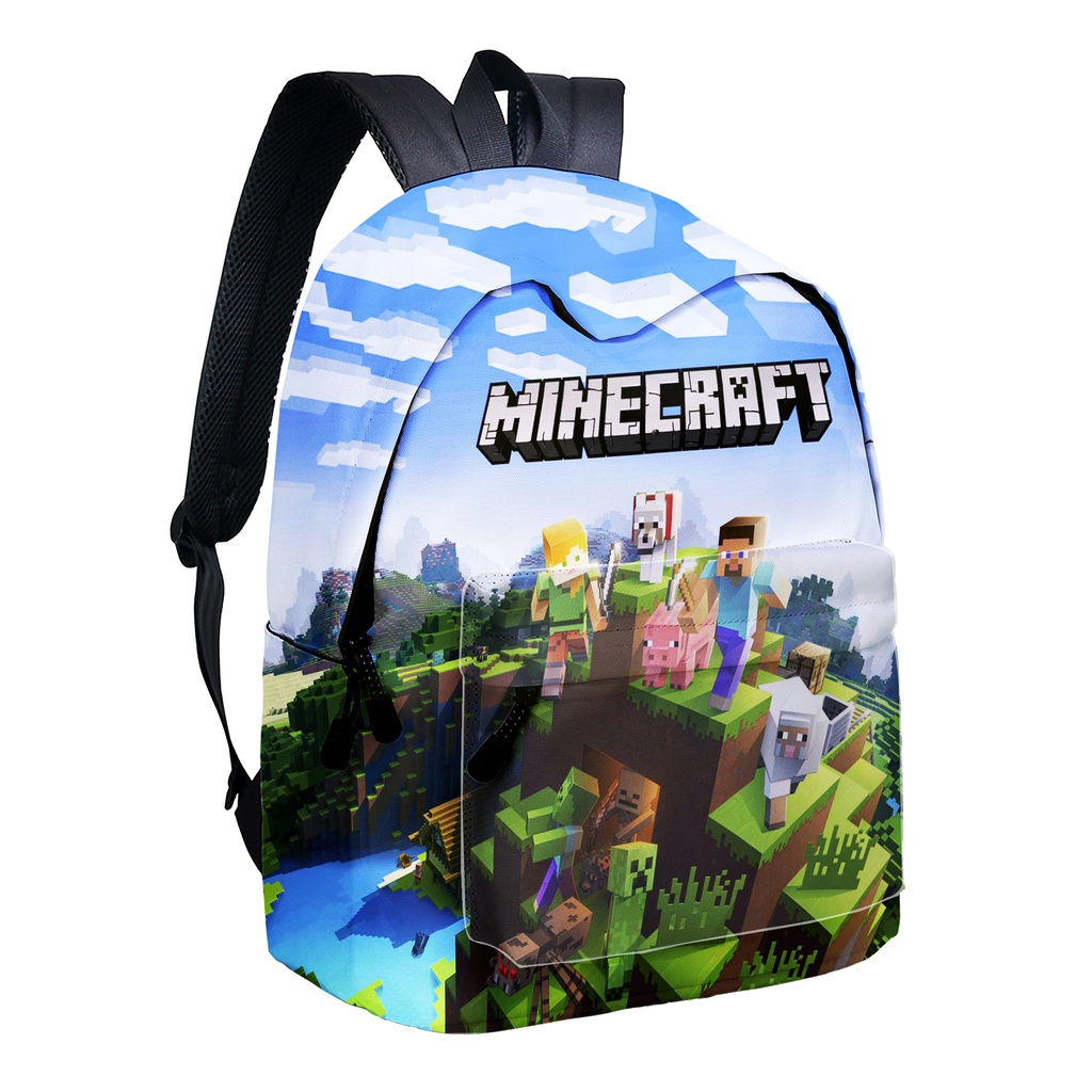 ROBLOX Ba Lô Đi Học In Hình Minecraft Hoạt Hình Cho Bé