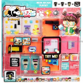 Bộ đồ chơi My Mini Mixie Neon Arcade Playset 4+ Mattel United States từ 4 tuổi