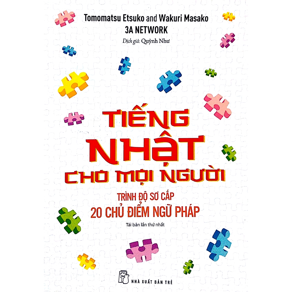 Sách - Tiếng Nhật Cho Mọi Người Trình Độ Sơ Cấp: 20 Chủ Điểm Ngữ Pháp