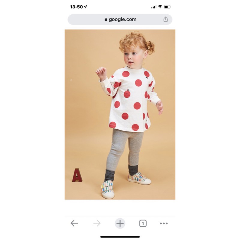 Quần legging cotton bé gái xuất xịn