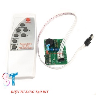 Mạch Xung Điều Khiển Từ Xa Cho Động Cơ Brushless Không Chổi Than Chế Quạt