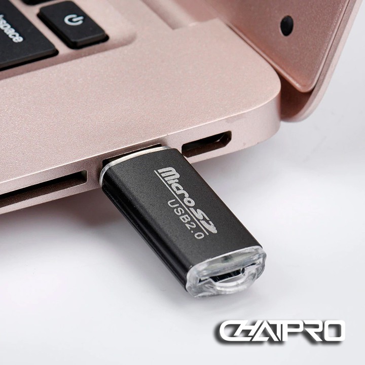 Đầu đọc thẻ nhớ Micro SD vỏ nhôm | BigBuy360 - bigbuy360.vn