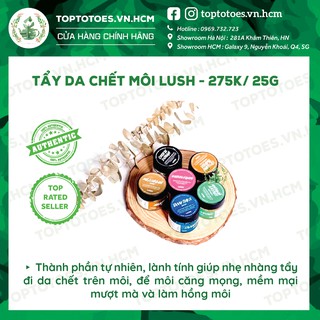 Tẩy da chết môi Lush lành tính, làm hồng mịn môi