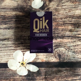 Qik hair for women dưỡng tóc cho nữ, giảm rụng, mọc tóc chắc khoẻ