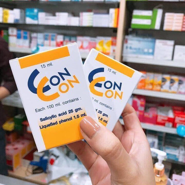 Chấm mụn cơm mụn cóc ConCon thái lan