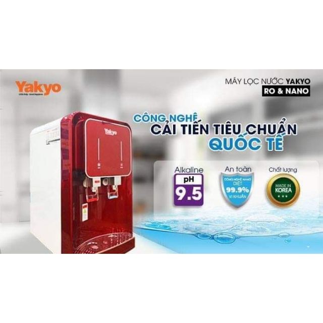 MÁY LỌC NƯỚC THƯƠNG HIỆU YAKYO 815N