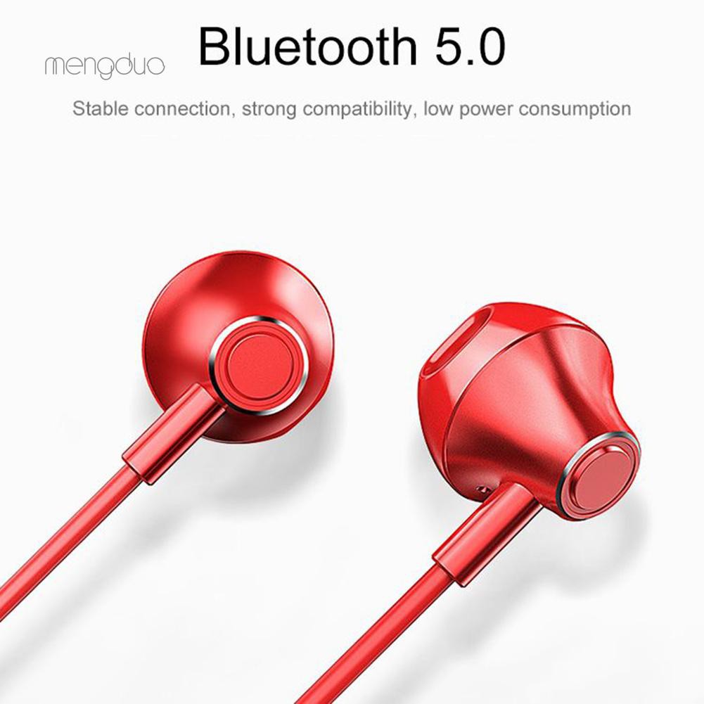 Tai nghe Bluetooth phong cách thể thao có dây đeo cổ tiện lợi