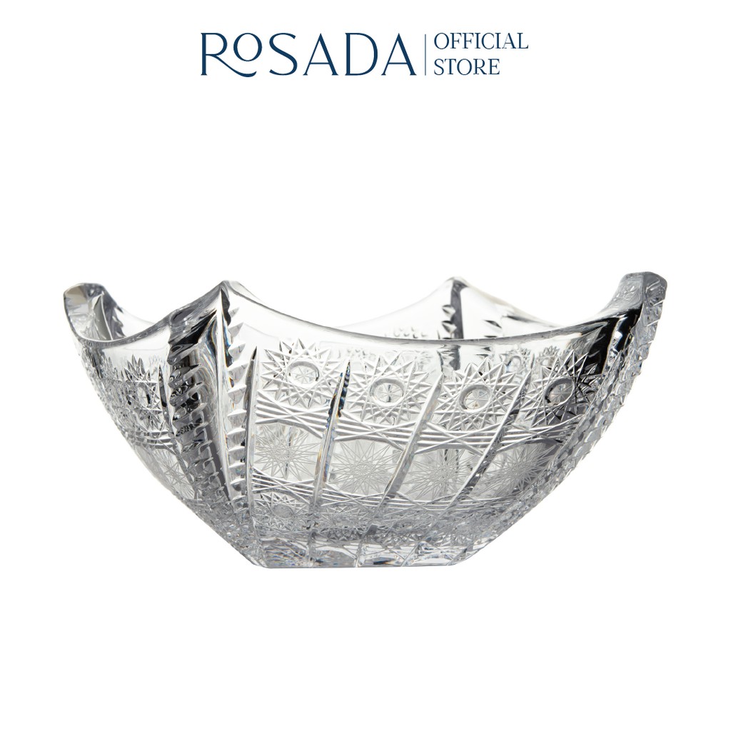 Tô vuông pha lê M57 Crystalite Bohemia 25.5cm