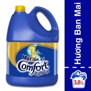 Nước xả vải Comfort một lần xả/hương ban mai 3.8kg.