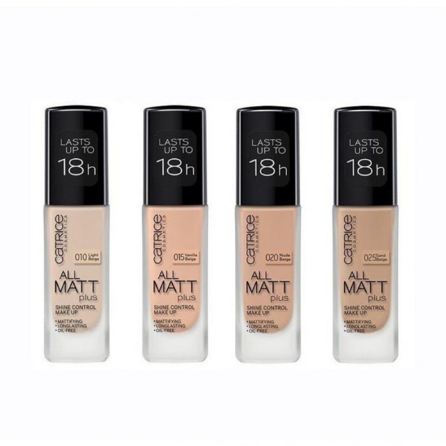 Kem Nền Catrice Cosmetic All Matt Plus Shine Control Make Up 18h