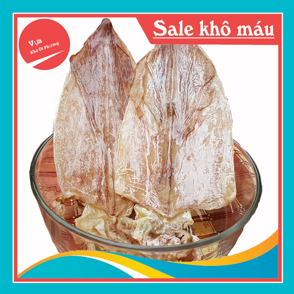 [GIÁ HỦY DIỆT] Khô Mực Nguyên Con ( 1 con ) Biển Cà Mau, To Bằng 4 Ngón Tay, được câu và phơi xẻ trực tiếp trên tàu | BigBuy360 - bigbuy360.vn