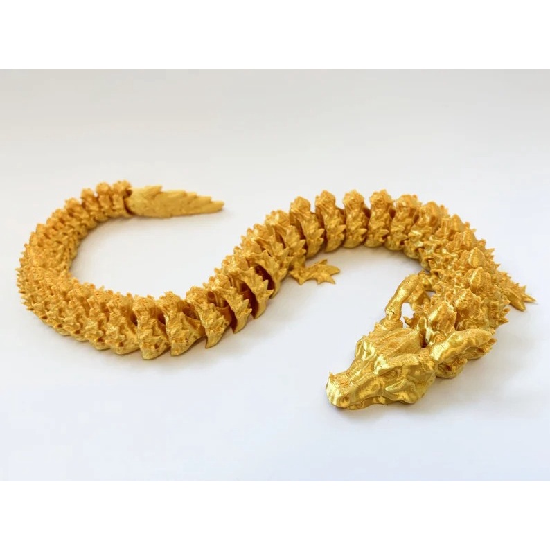 Mô hình rồng flame dragon in 3d  trang trí nhà cửa