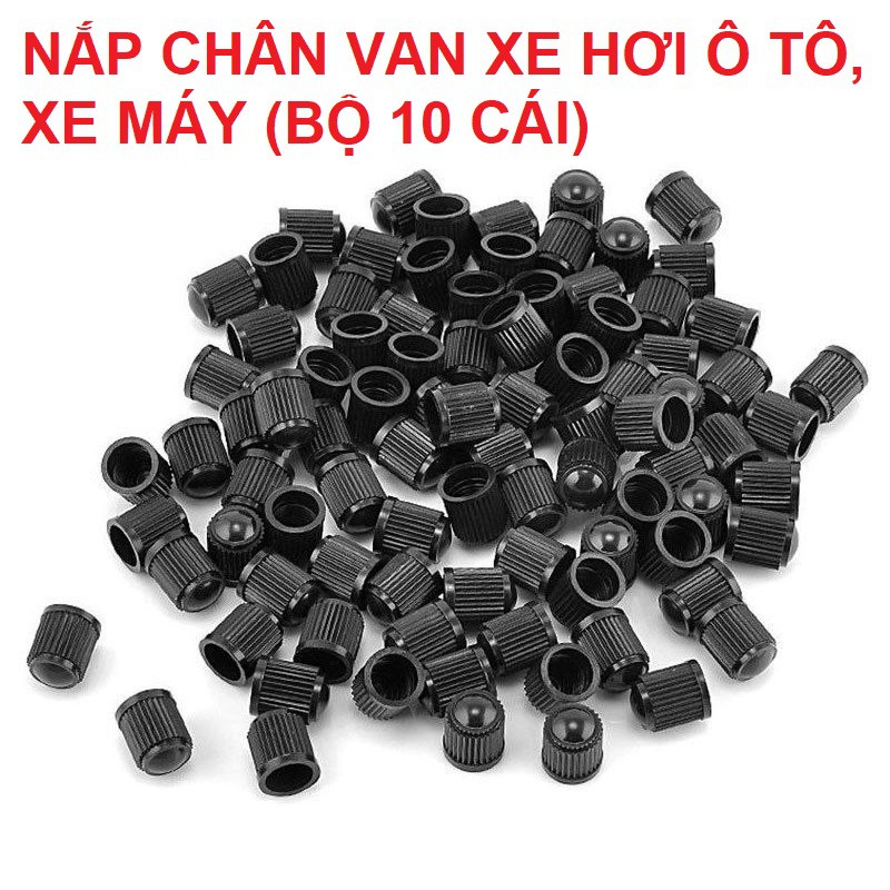 Nắp đậy chụp chân van xe hơi ô tô xe máy xe đạp - bộ 10 chiếc: SKU:132 | BigBuy360 - bigbuy360.vn