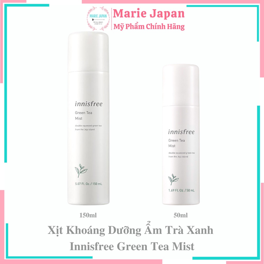 Xịt Khoáng Dưỡng Ẩm Trà Xanh Innisfree Green Tea Mist | BigBuy360 - bigbuy360.vn