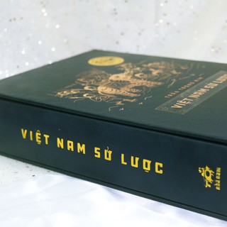 Sách - Việt Nam Sử Lược (BẢN ĐẶC BIỆT - BÌA DA PU)
