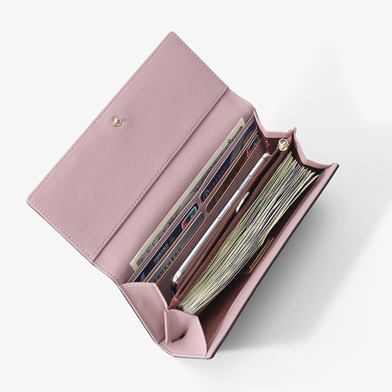Ví Nữ Dài Cầm Tay Chính Hãng PERFECT FOR YOU Đựng Tiền Chất Da Cao Cấp Cực Đẹp Nhiều Ngăn Giá Rẻ PFY02 - Micocah Mall