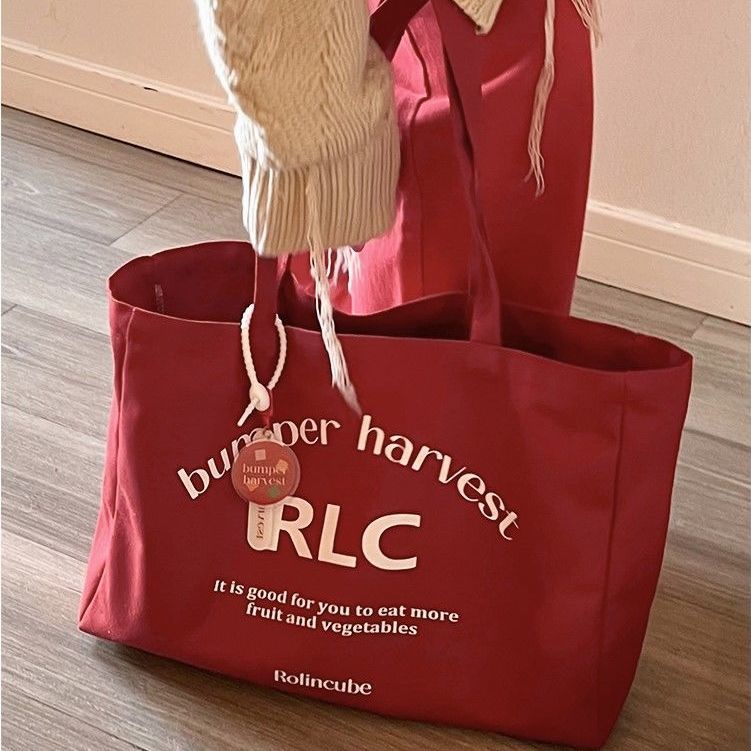 Túi Xách Canvas Cỡ Lớn Thiết Kế Mới Thời Trang