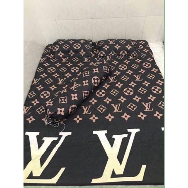 Bộ ga gối hoạ tiết