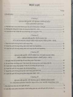Lịch Sử Quan Hệ Quốc Tế