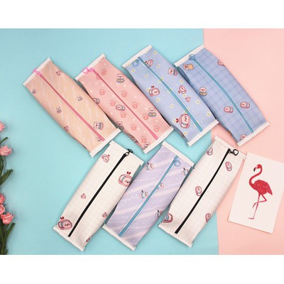 hộp bút heo dẹt thức ăn HB127 hộp bút cute hộp bút dễ thương