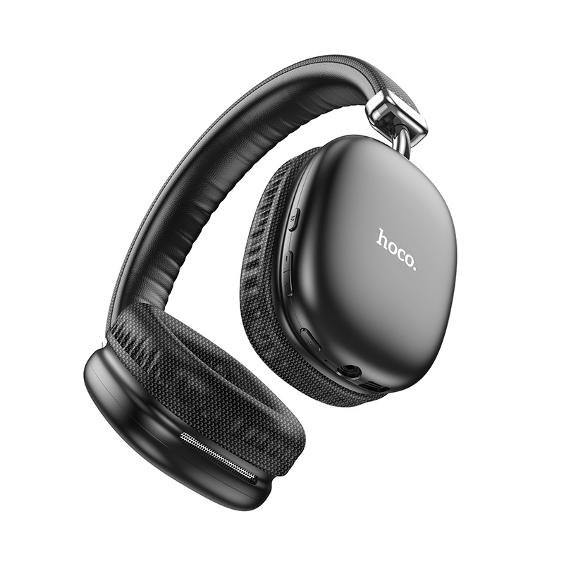 Tai Nghe Chụp Tai Hoco W35 - Pin Siêu Trâu 40h, Bluetooth V5.3, Kiểu Dáng Sang Trọng - BH 1 Năm