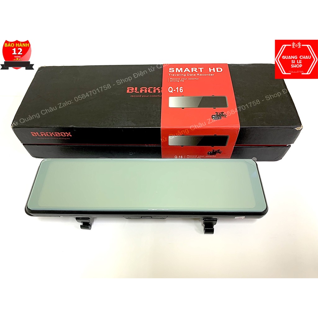 💥💥🍀[Mẫu mới nhất]🍀 Camera hành trình BlackBox Q16-Kẹp gương hiện đại dành cho xe tải và xe con | BigBuy360 - bigbuy360.vn
