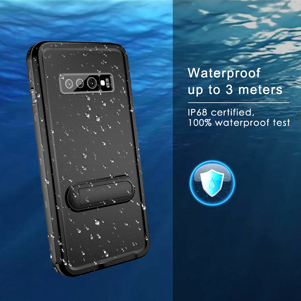 Ốp điện thoại chống sốc / chống nước / chống bụi cho Samsung S10 Plus S8 S9 Plus Note 9 Note 8