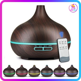 Máy khuếch tán tinh dầu siêu âm cổ cao có remote