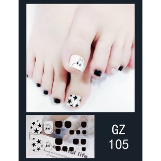 Miếng Dán Móng Chân Sticker Nails mẫu mới