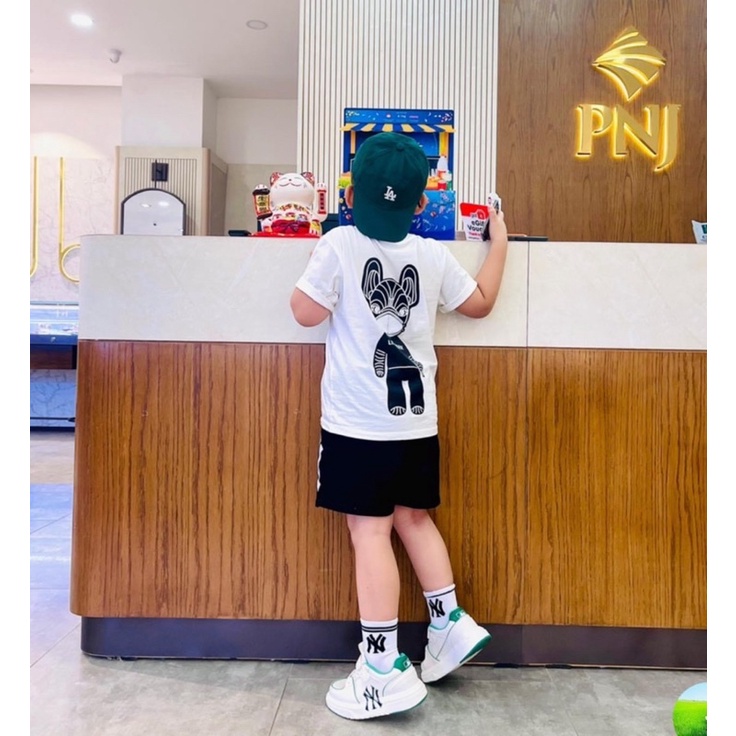 Giày thể thao Sneaker NY cao cấp bé trai bé gái